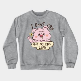 Cute Sad Squonk Humor Pennsylvania Cryptid Creature Crewneck Sweatshirt